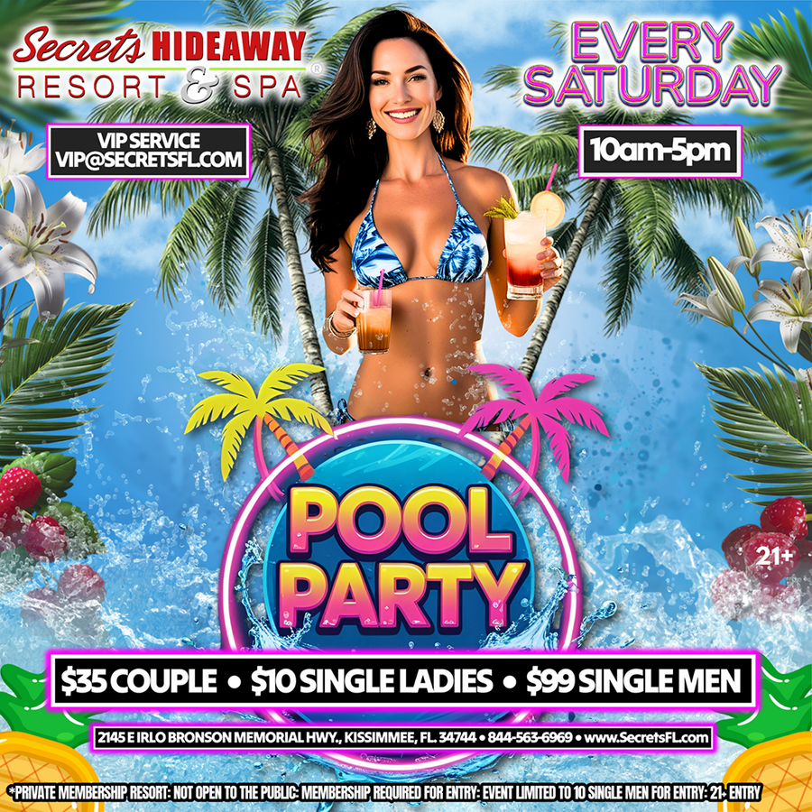 Saturday Pool Party - IOS Takeover