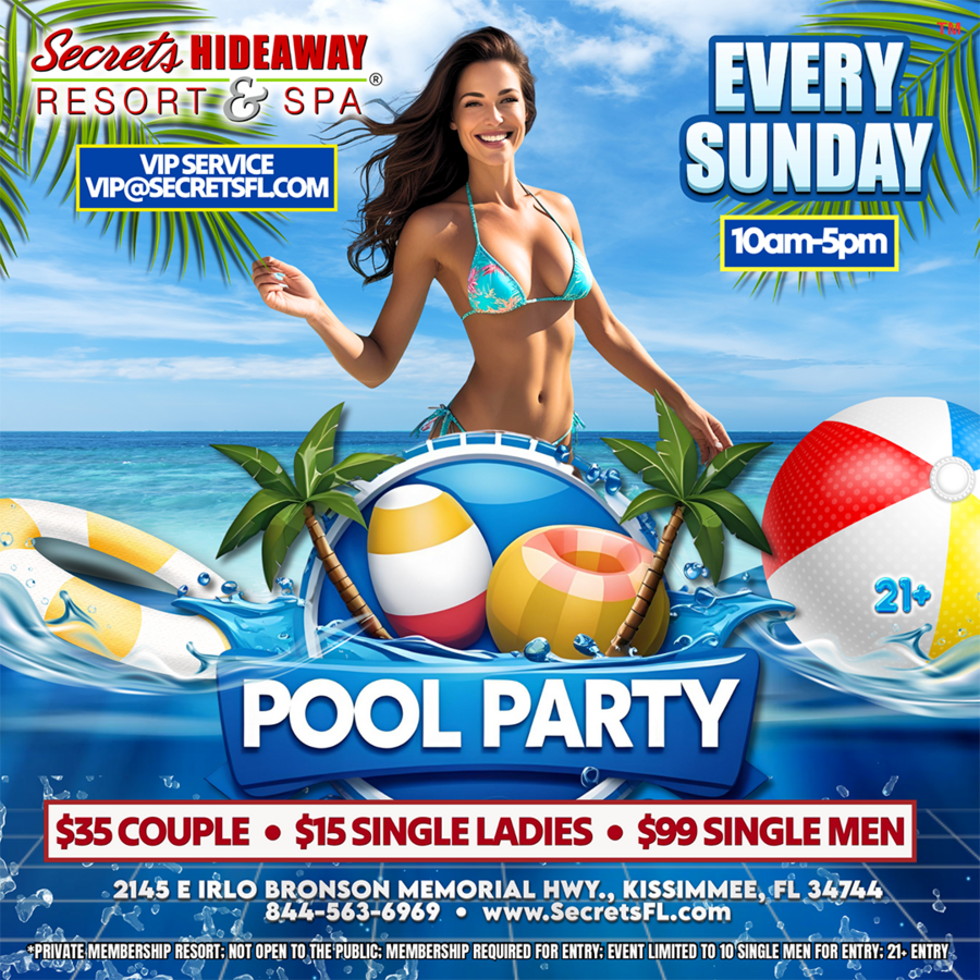 Sunday Pool Party - Swingers Gone Wild®