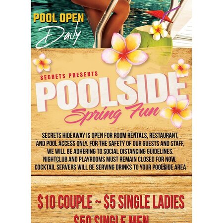Sunday Poolside Spring Fun