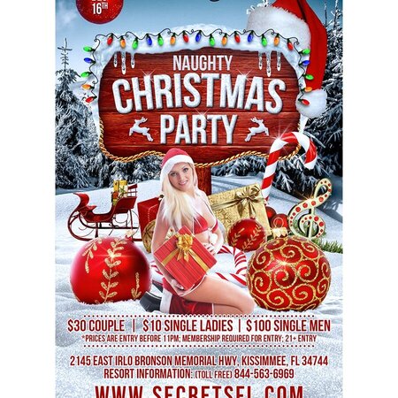 Secrets Christmas Party