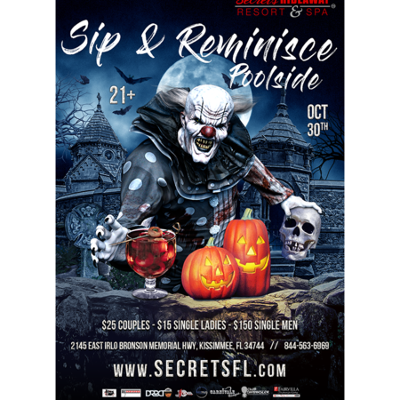 Sip & Reminisce - Poolside