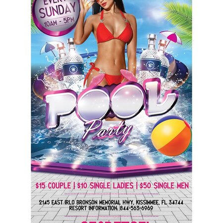 Pool Party 10am-5pm - Spring Fling Takeover